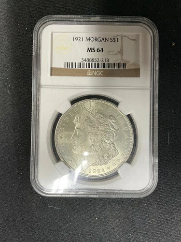 NGC MS64、1921年モルガン銀貨｜WORLD RESOURCE【KING店】