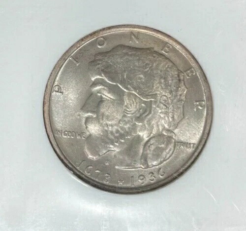 1936年 エルジン記念 シルバー ハーフドル - NGC MS 66 REF#012 ～美しいコイン～