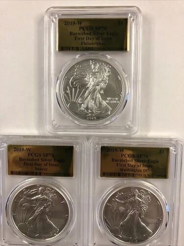 ??PCGS SP70 2019-W FDOI ロケーションセット フィラデルフィア-デンバー-ワシントン DC??｜WORLD RESOURCE【KING店】