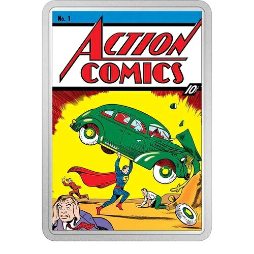 COMIX? アクションコミックス #1 2オンス シルバーコイン