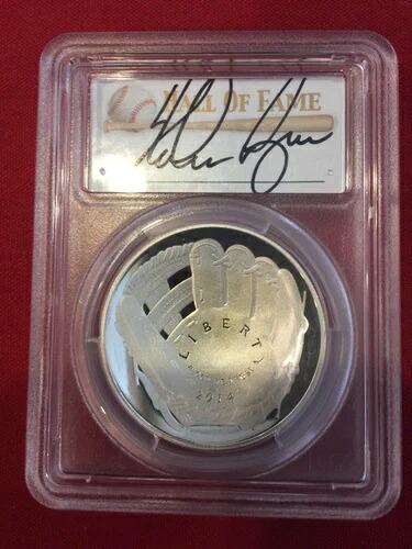 2014-P アメリカ野球プルーフ銀貨 1ドル - PCGS PR69 - ファーストストライク - ノーラン・ライアン