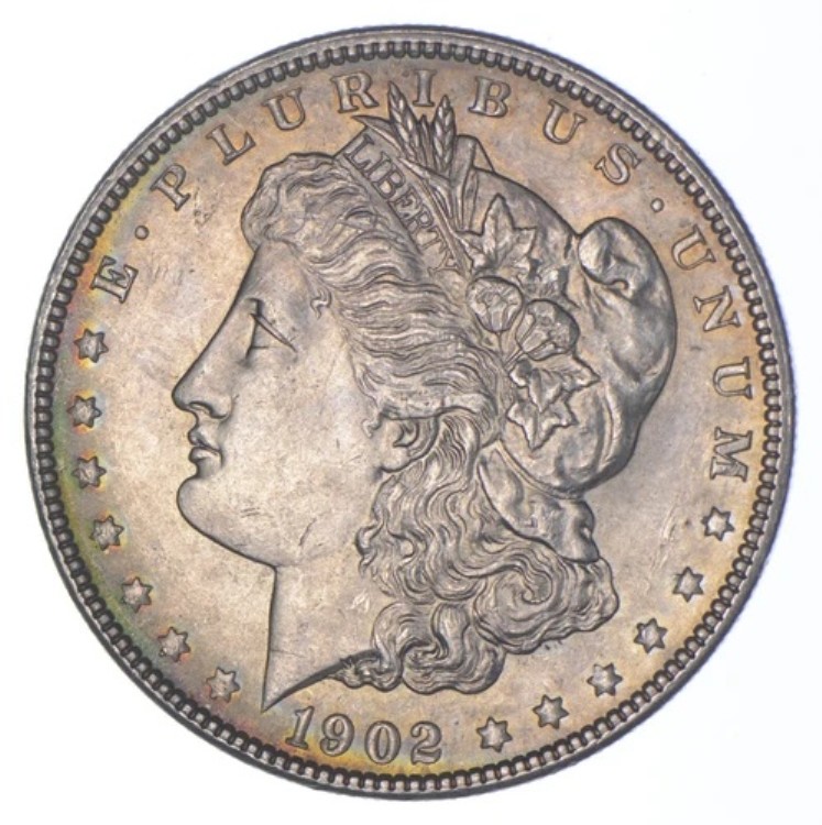 1902年モルガン銀貨 *1534
