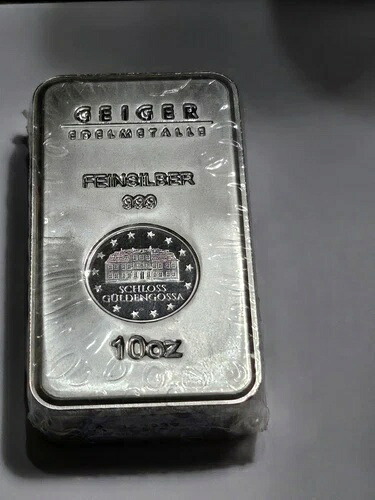 10オンス ガイガー セキュリティ ライン .999 純銀バー - 工場封印 195,800円