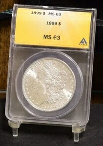 1899年モルガン・ダラー - ANACS MS63 (#54249-L)