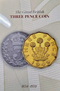 GB スリーペンスコイン 1834-1970 不完全 銀貨68枚、真鍮貨30枚 (合計98枚) F-EF｜WORLD RESOURCE【KING店】
