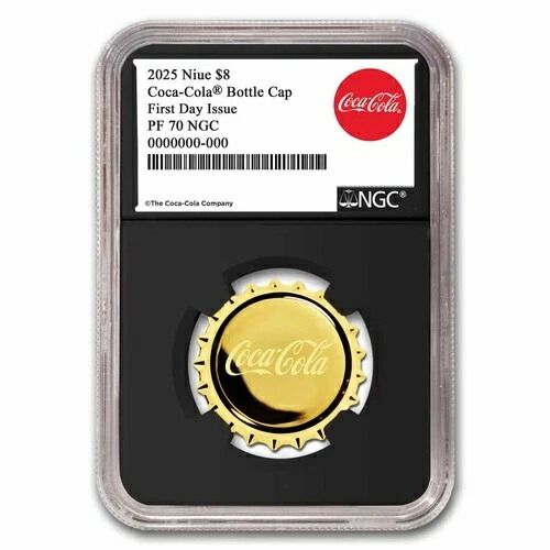 楽天市場】コカ・コーラ? 6 グラム シルバー ボトル キャップ - PF-70