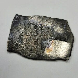 1714年製 コブ8レアル 1715年 艦隊難破船 メキシコ 付着物あり ニース *J612