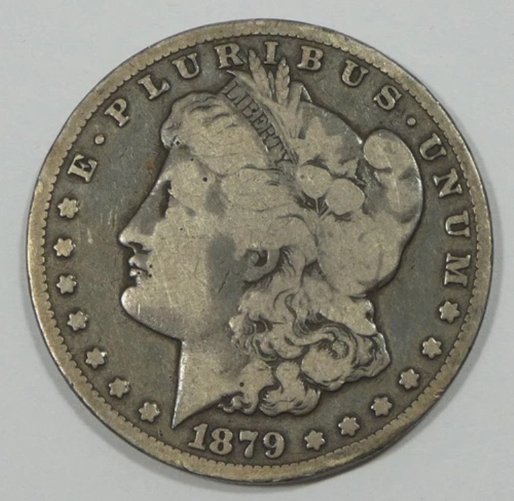 1879-CC モルガン・ダラー カーソンシティ銀貨