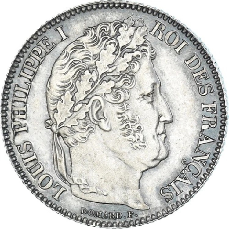 [#1172419] 、フランス、ルイ・フィリップ、1フラン、1847年、パリ、MS、シル、ver