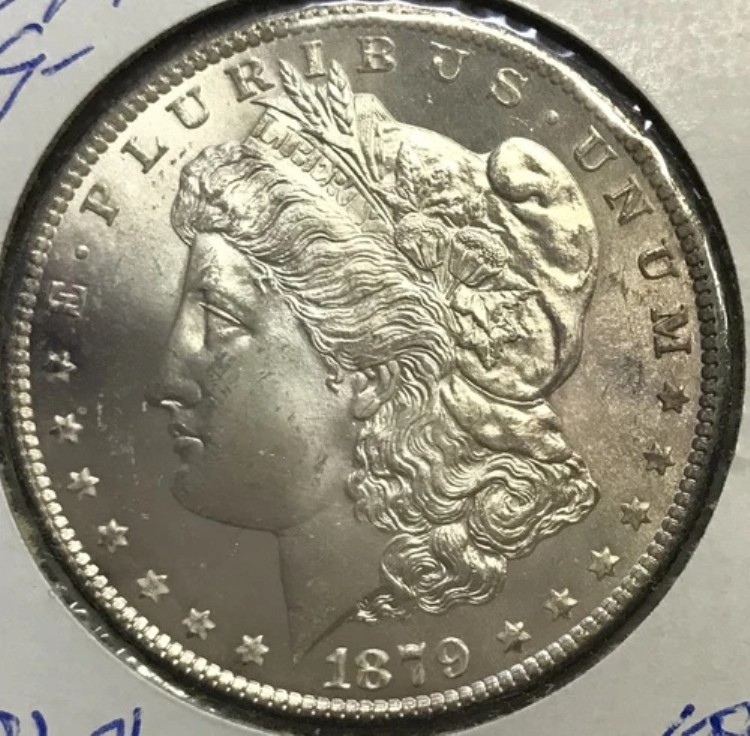 1879-S プルーフのような **** モルガン・ダラー **** 写真をご覧ください!!!!! #1409