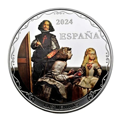 通貨 スペイン 2024 メニーナスとエル・ゴッド・オブ