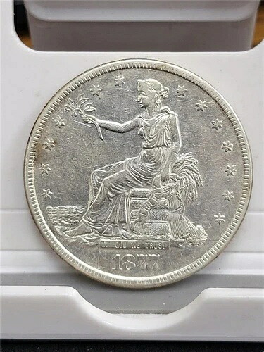 1876-S 米国銀貿易ドル - オーストラリア