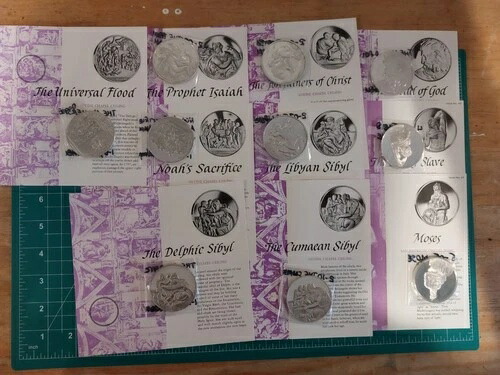 純銀　維新明治の栄光　メダル　明治偉人　50人　フランクリン・ミント 純銀 維新明治の栄光 メダル 明治偉人 50人 フランクリン・ミント