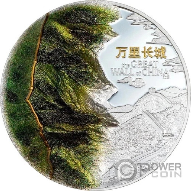 万里の長城 3オンス 銀貨 20ドル クック諸島 2025年｜WORLD RESOURCE【KING店】