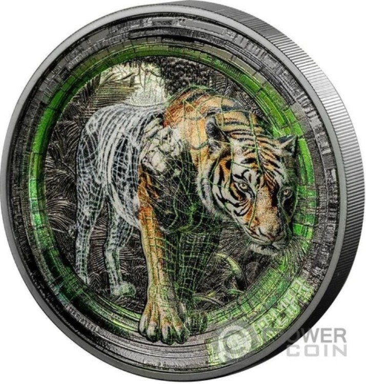 TIGER Other Life 3オンス 銀貨 20ドル クック諸島 2025年