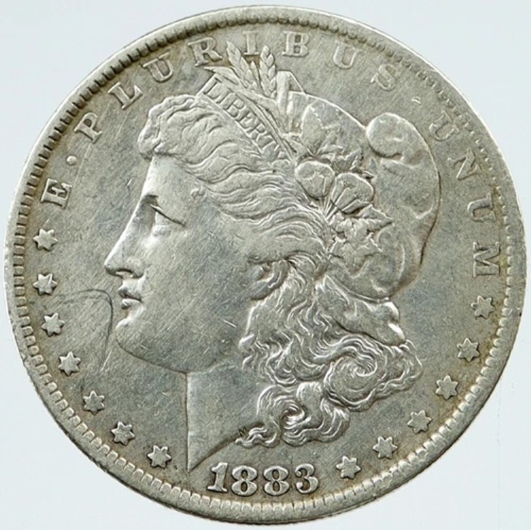 1883年 アメリカ合衆国 イーグル オールドシルバー モルガン USドルコイン i117050｜WORLD RESOURCE【KING店】