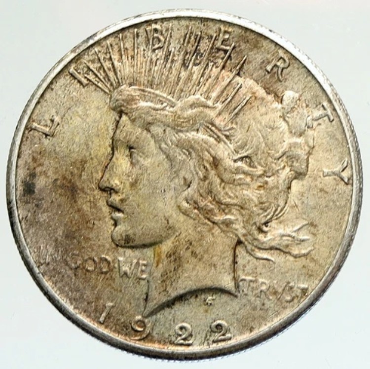 1922年 南米アンティークシルバー ピースドル アメリカ合衆国コイン リバティ&イーグル i111939|WORLD RESOURCE【KING店】