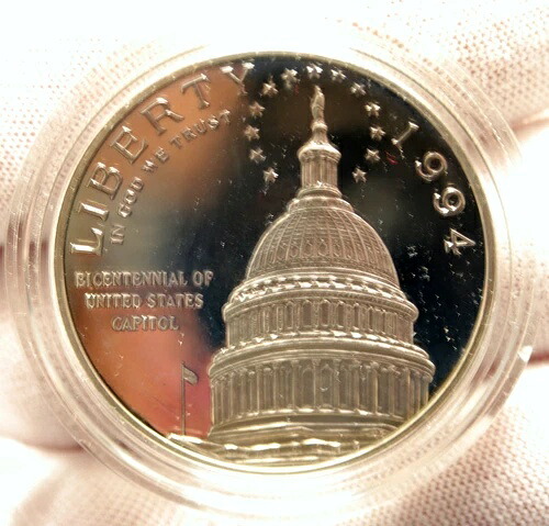 1994年 S USA 米国ワシントンDC議会議事堂 200年物 プルーフ銀貨 i104096｜WORLD RESOURCE【KING店】