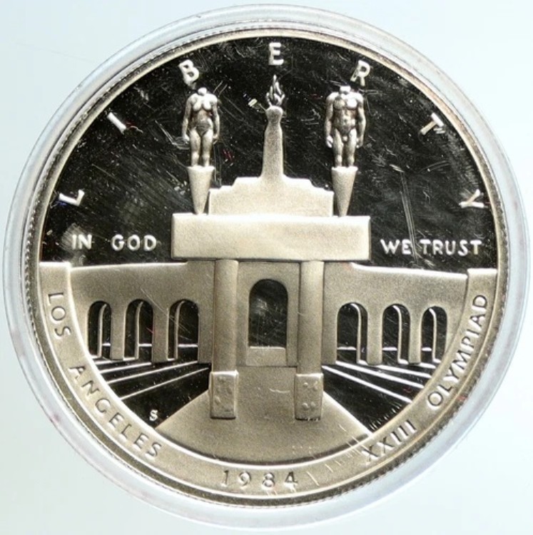 楽天市場】1984年 ロサンゼルス オリンピック コイン 記念メダル 24点