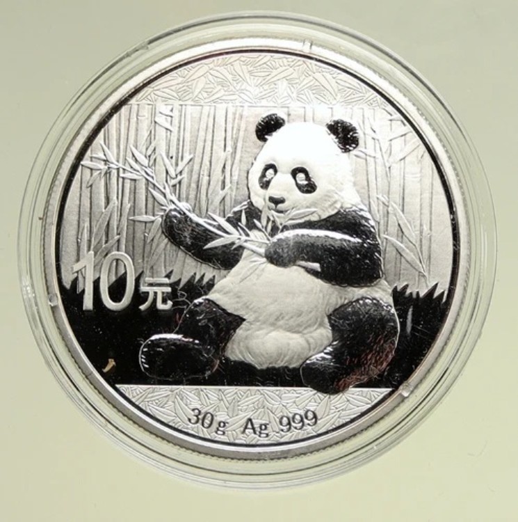 2017年 中国 パンダベア支店 天壇 銀貨 10元 中国コイン i95139|WORLD RESOURCE【KING店】