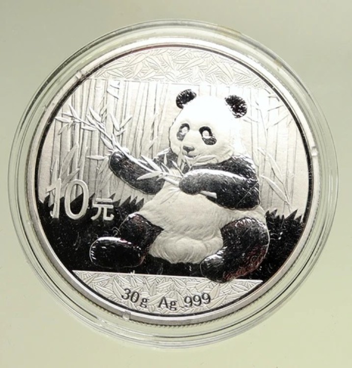 2017年 中国 パンダベア支店 天壇 銀貨 10元 中国コイン i95144|WORLD RESOURCE【KING店】