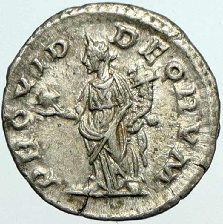 ELAGABALUS ローマ本物の古代シルバーローマコインプロビデンティアレガリア i101266|WORLD RESOURCE【KING店】