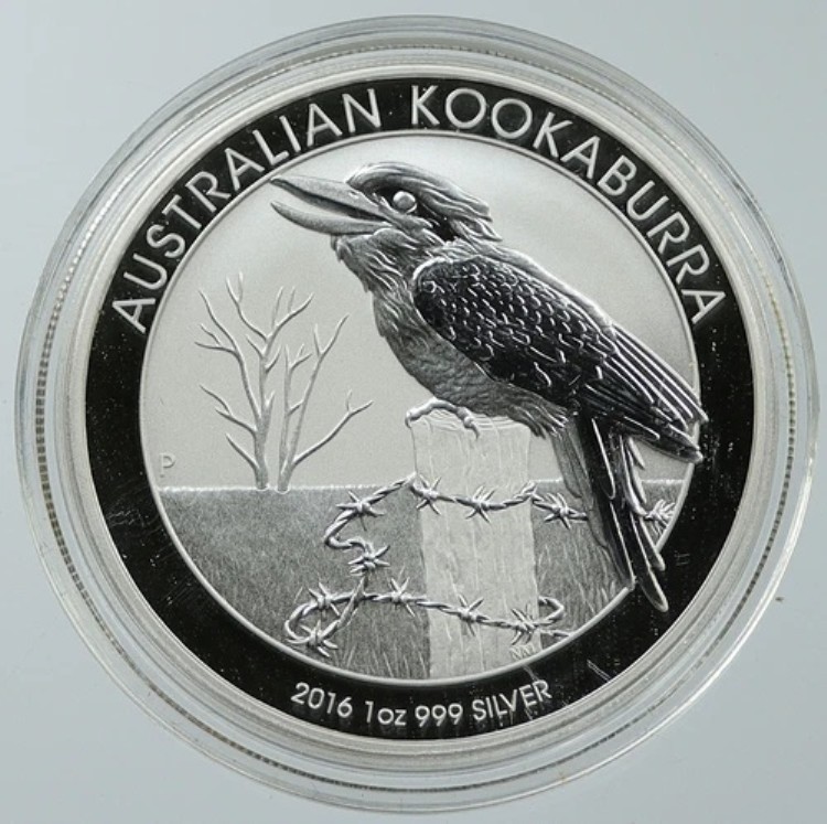 2016年 オーストラリア ワライカワセミ 1オンス プルーフ銀貨 i116520|WORLD RESOURCE【KING店】