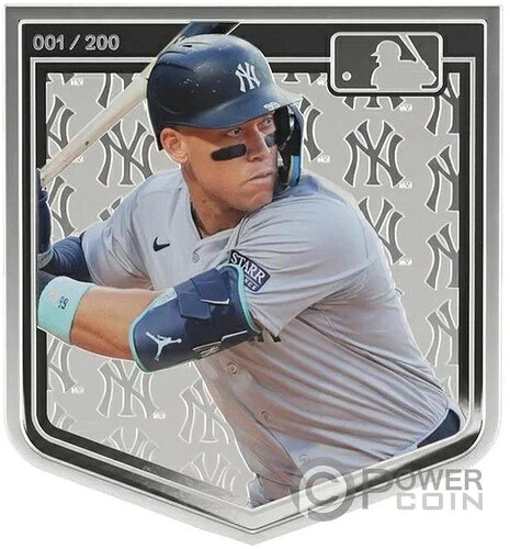アーロン・ジャッジ MLB 選手 3オンス 銀貨 5ドル ニウエ 2025