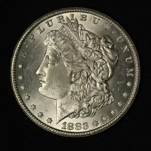 1883-CC 1ドルモルガン銀貨 宝石のような - 米国送料無料