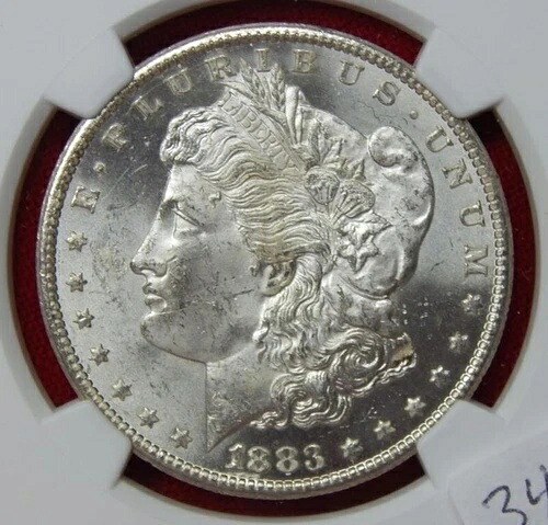 1883年CCモルガン銀貨1ドル - NGC MS62 ~ 米国送料無料