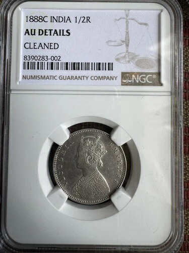 楽天市場】銀貨 イギリス領 インド帝国 1ルピー 年代ランダム VF India