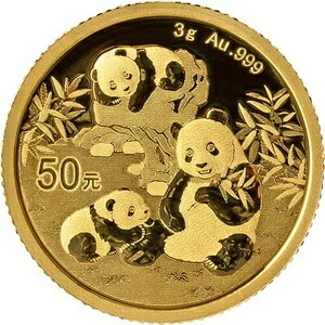 2025年 3g 中国金貨パンダコイン 新品|WORLD RESOURCE【KING店】