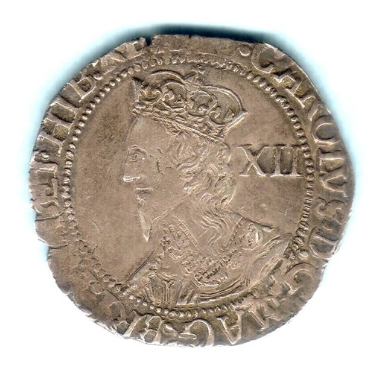 イギリス。1645年、チャールズ1世 - シリング。MM-Eye。VF+｜WORLD RESOURCE【KING店】