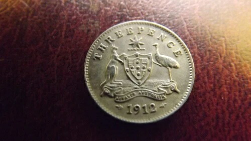 1912年THREEPENCE AU 4番目のロットの真珠は希少です|WORLD RESOURCE【KING店】