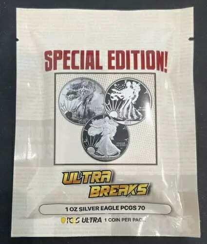 2024 PCGS 70 スペシャルエディション ウルトラブレイクス 1オンス シルバーイーグル シールパックコイン｜WORLD RESOURCE【KING店】