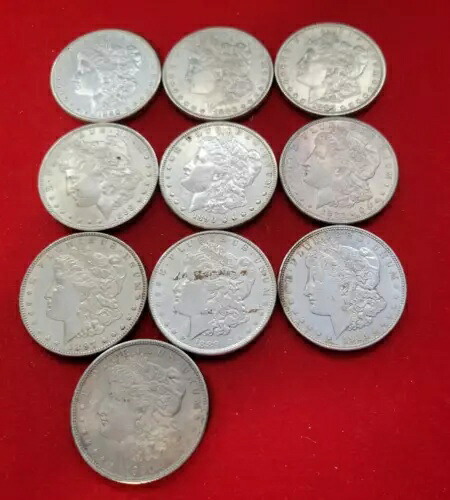 10 モルガン銀貨 XF-AU 1880-1921 P&S 240519｜WORLD RESOURCE【KING店】 184,250円