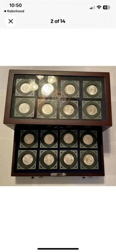 コレクター向けコインセット、モルガン銀貨 1878-1921 未流通