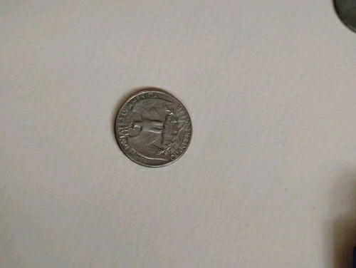 1966年米国ワシントンクォーター 90%銀貨