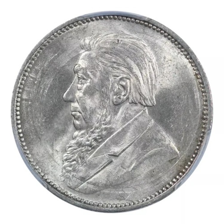 1897年 南アフリカ シルバー シリング PCGS MS-62 355,410円