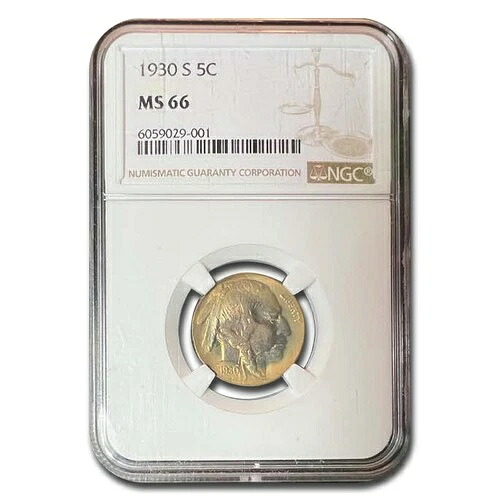 1930-S バッファローニッケル MS-66 NGC|WORLD RESOURCE【KING店】