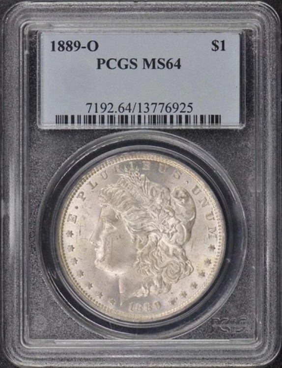 1889-O 1ドル モルガン・ダラー PCGS MS64|WORLD RESOURCE【KING店】