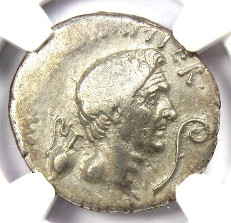 セクストゥス・ポンペイウス・マグヌス AR デナリウス銀貨 紀元前42年 ローマ - NGC Ch VF 認定｜WORLD RESOURCE【KING店】