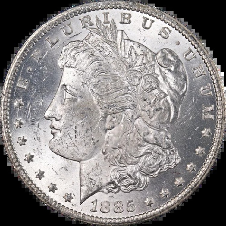 1885-CC GSA モルガン銀貨 NGC MS62 ブラストホワイト グレートアイアピール|WORLD RESOURCE【KING店】
