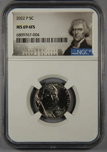 2022-P ジェファーソンニッケル NGC MS69 6FS フルステップ｜WORLD RESOURCE【KING店】