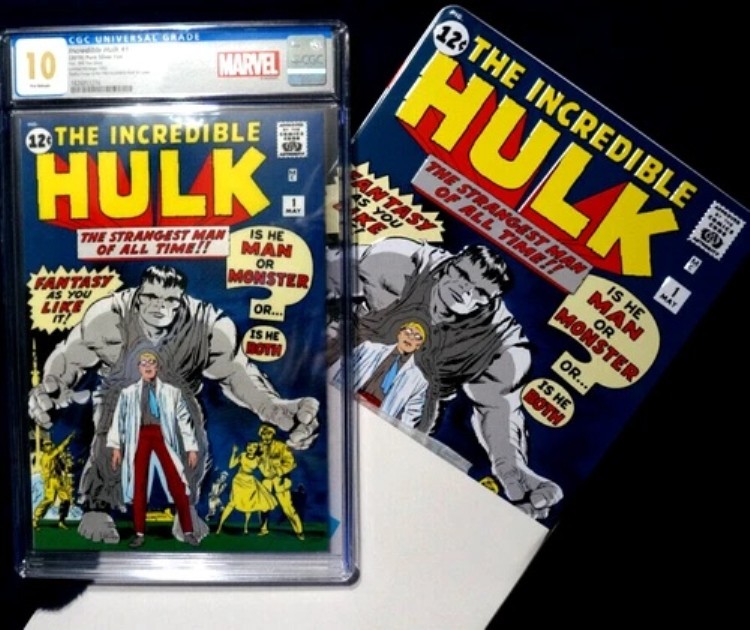 インクレディブル・ハルク 1 シルバーフォイル マーベルコミック 2019 35g .999 CGC 10 初版｜WORLD RESOURCE【KING店】