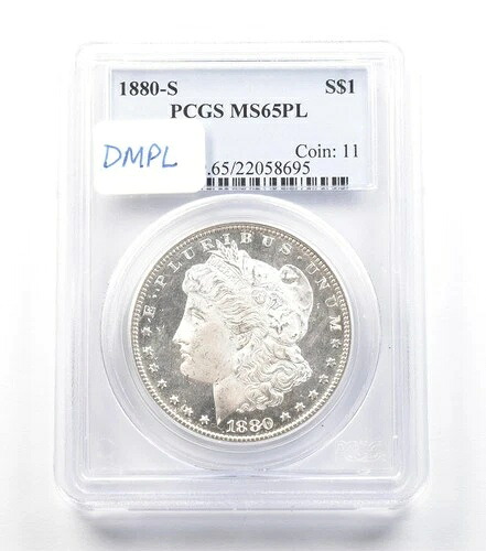 1880-S モルガン銀貨 MS65 PL PCGS PQ *2200｜WORLD RESOURCE【KING店】 360,855円