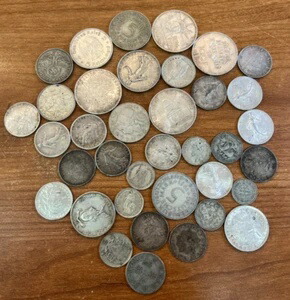 世界のコイン銀貨コレクションロットワードコイン 164,450円