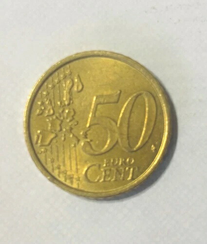 楽天市場】1999年ベルギー50セントユーロ硬貨 - 造幣局エラー