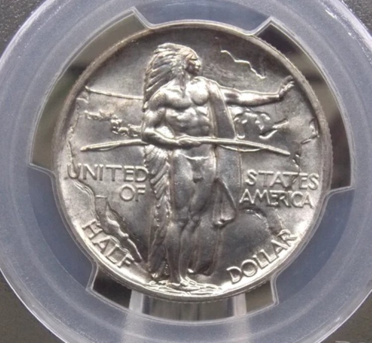 1936年記念 *オレゴントレイル* ハーフドル 50セント PCGS MS65 #355 BU ECC&C, Inc. 146,850円