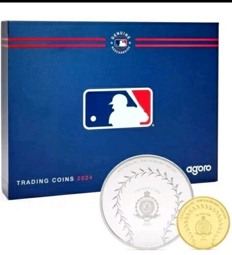 2024年 Agoro メジャーリーグベースボール（MLB）トレーディングコイン 未開封ボックス！ゴールド獲得のチャンス！ 149,050円